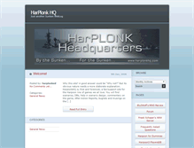 Tablet Screenshot of harplonkhq.com